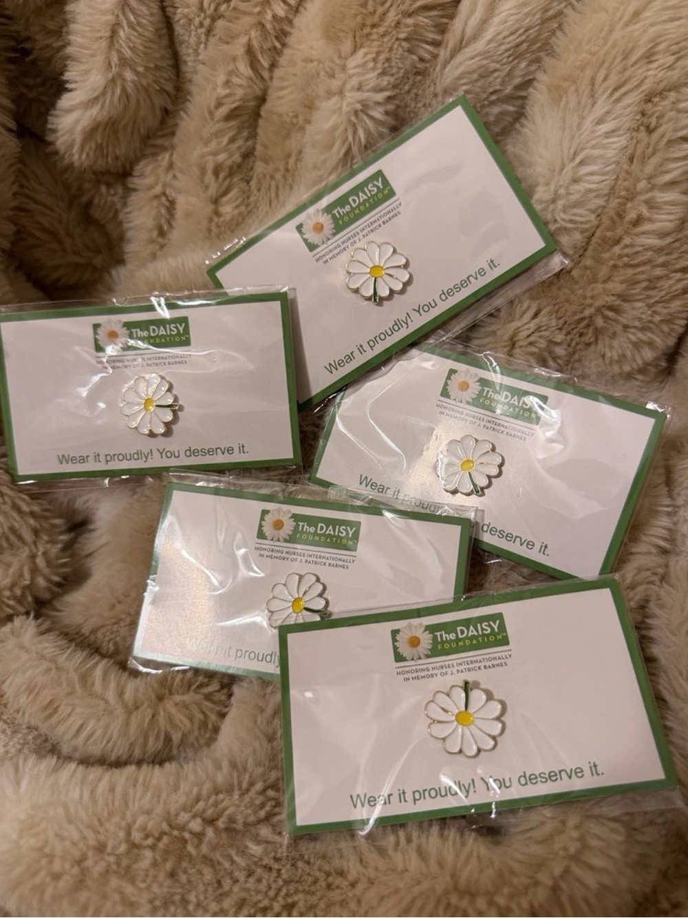 The DAISY Foundation Enamel Daisy Pin